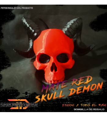 SKULL DEMON RED