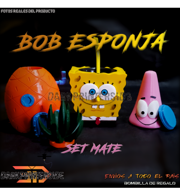 BOB ESPONJA Set de Mate