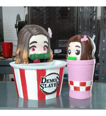 NEZUKO Pochoclera + Milkshake